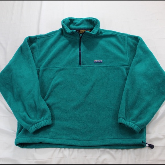 Eddie Bauer Teal Fleece Jacket | Poshmark